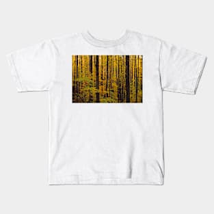 Through The Yellow Veil Kids T-Shirt